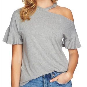 1. State Cold Shoulder Blouse